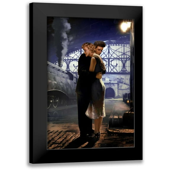 Consani, Chris 11x14 Black Modern Framed Museum Art Print Titled - Loves Departure