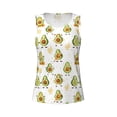 thumbnail image 4 of Lsque Lovely Avocado Printed Workout Tank Tops for Women, Athletic Sports Tank Tops, Compression Sleeveless Dry Fit Shirts,Sleeveless Yoga Shirt-Small, 4 of 9