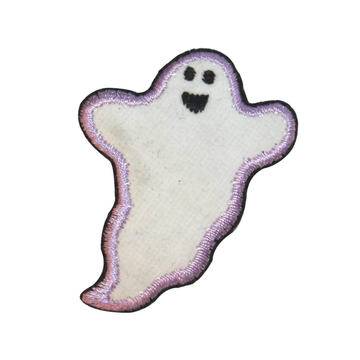 ID 0874C Happy Ghost Patch Halloween Spirit Flying Embroidered Iron On ...