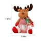 thumbnail image 3 of Bolsa de regalo navideña con forma de bastón de caramelo de Papá Noel | Contenedor para guardar chocolates y dulces navideños con ventana | Decoración festiva de mesa para niños y fiestas, 3 of 6