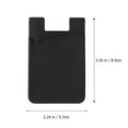 thumbnail image 6 of Eease Adhesive Phone Pocket Silicone Holder (Black), 6 of 6