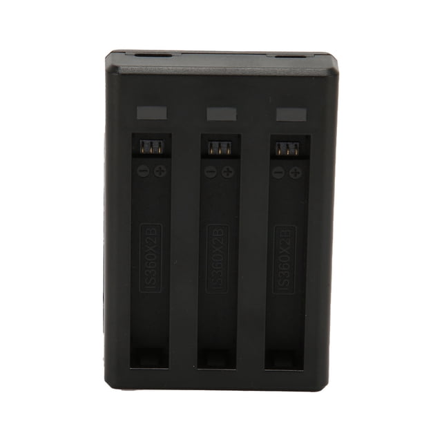 Camera Battery Charger Hub, Camera Battery LED Indicator Durable 3 Channel with Type C Cable for ONE X2 Cameras