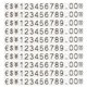 thumbnail image 1 of 20Pcs Price Displaying Cube Counter Stand Price Tag Plastic Price Display Block, 1 of 2