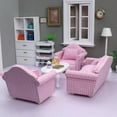 thumbnail image 4 of 1:12 simulada, sofá, sillas, conjunto de sofá, accesorios de decoración para hogar, exquisita, artesanías de Baoblaze Sofá en miniatura, 4 of 8