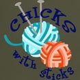 thumbnail image 3 of CafePress - Chicks With Sticks Men's Value T Shirt - Men's Classic Graphic Cotton T-Shirt, 3 of 4