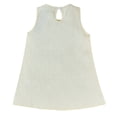 thumbnail image 4 of Zshosam Robe Tout-Petit Robe Fille Tout-Petit à Volants Sans Manches à Étages Évasée Tournoyante Robes Mignonnes d'Été de Plage avec Poche Taille 6 9 Mois,(Beige 6-9 Mois), 4 of 7