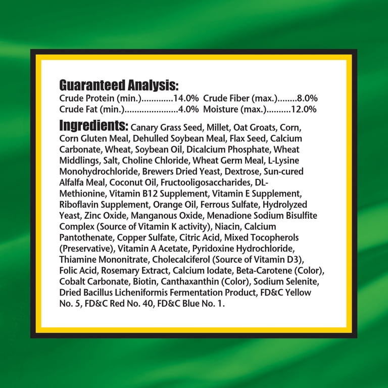 Kaytee Forti-Diet Parakeet Pet Bird Food Seed 2lb - Walmart.com