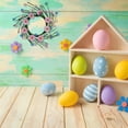 thumbnail image 5 of Front Door Wreath for Spring Summer, Denbek 32Cm Artificial Wreath for Front Door - Colorful & Full Faux Flower and Greenery Arrangement, 5 of 5