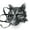 Black Silver, variant on MasqStudio Black Wolf Mask Animal White Wolves Mask Masquerade Halloween Costume Cosplay Party mask