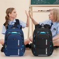 thumbnail image 2 of Mochila Oxford impermeable para hombre y mujer, bolsa para ordenador de negocios, viaje informal, gran capacidad, estudiante de secundaria, 2 of 5