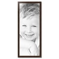 thumbnail image 2 of ArtToFrames 18" x 46" Classic Burgundy Picture Frame, 18x46 inch Brown Wood Poster Frame (WOM-4927), 2 of 7