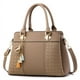 thumbnail image 1 of Bolsos y carteras para mujer, de diseñador, de piel sintética, con asa superior, tipo cartera, para hombro., 1 of 5