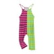 thumbnail image 4 of Odeerbi 5-14 Años Niñas Verano Mono Color Bloque Rayas Camisola Romper Primavera Casual Transpirable Cómodo Monos Correa Bib Pantalones Generales Traje de Juego, 4 of 8