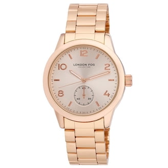 London Fog Camden 40mm Two Tone Gold Bracelet Watch - Walmart.com
