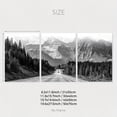 thumbnail image 4 of Set of 3 Black And White Mountain Prints, Nature Wall Art, Forest Prints, Canvas Posters, Modern Wall Decor, Spring Decor, Interior Decoration, Living Room, Bedroom, Home Office, Kitchen, Bar, Cafe,, 4 of 4