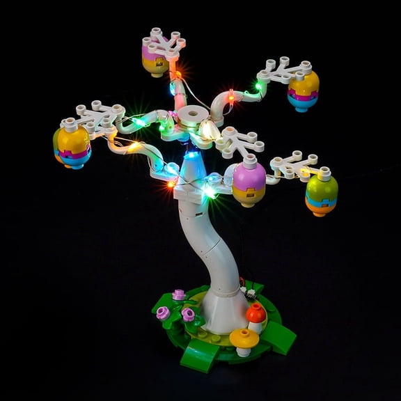 ‌LED Light Compatible with Legos 40808 Building Set, LED Light Kit for Legos 40808 Easter egg Building Toy, Decoration Lights, No Building Model Kit