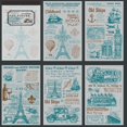 thumbnail image 1 of Paper Sticker Book, Art Poster Series, Material Handbook, Collage, Decorative Paper, 1 of 5
