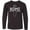 AB-Black, variant on Inktastic It's Home- State of New Jersey Outline Long Sleeve Youth T-Shirt