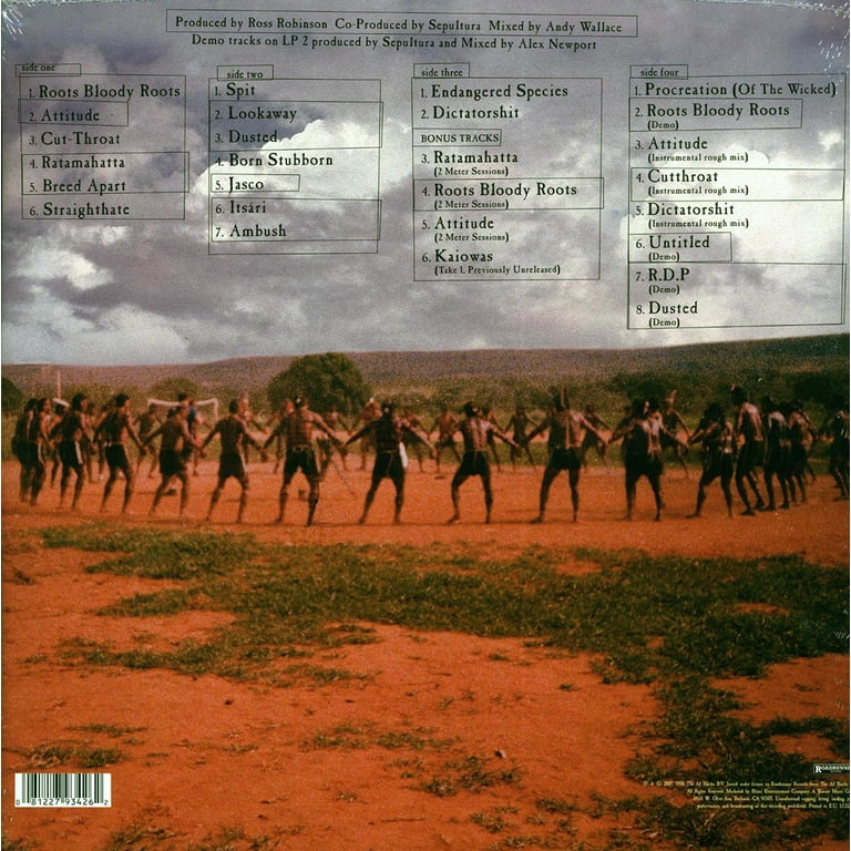 Atlantic Uk, Sepultura Roots Vinyl, Double Remastered Edition