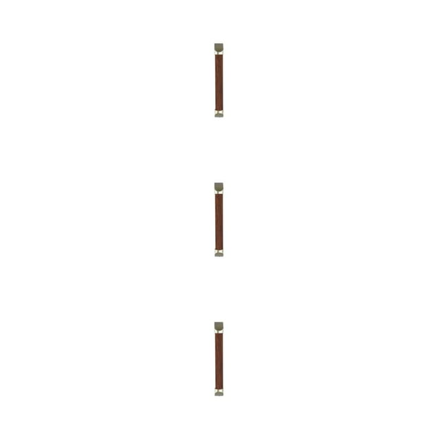 Guardoinrt 1/2/3 Poignée de Barre d'Appui en Bois Durable - Largement Utilisé Installation Facile Non Sensible à la Déformation Noyer Foncé 30cm 3 Pcs