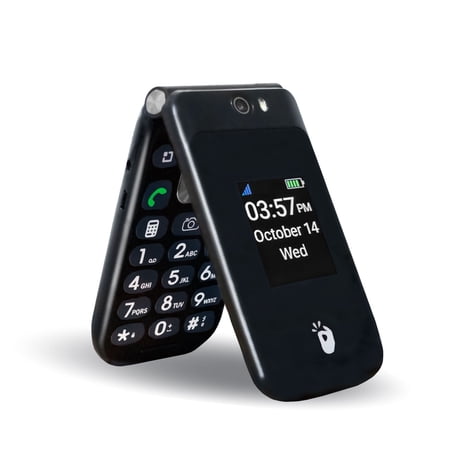 Free 1-Year Service Included - Snapfon EZ Flip Phone