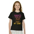 thumbnail image 3 of Gamer Namaste Inside Video Gaming Pun Girls Kids T Shirt Tees Teen Brisco Brands L, 3 of 6