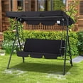 thumbnail image 2 of YODOLLA Stainless Steel Porch Swing - Black, 2 of 8