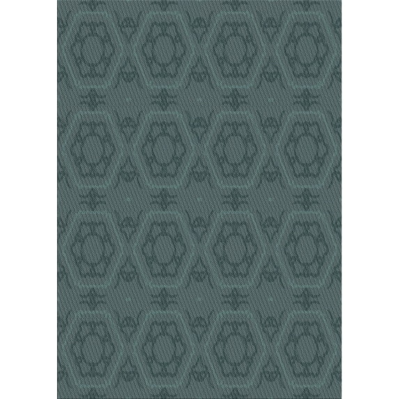 Ahgly Company Indoor Rectangle Patterned Slate Gray Novelty Area Rugs, Swatch Sample