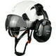 thumbnail image 2 of Casco de seguridad para la construcción, protección para los ojos, antigolpes, reducción de ruido, orejeras, gorro de protección para la cabeza, para el campo, 2 of 3