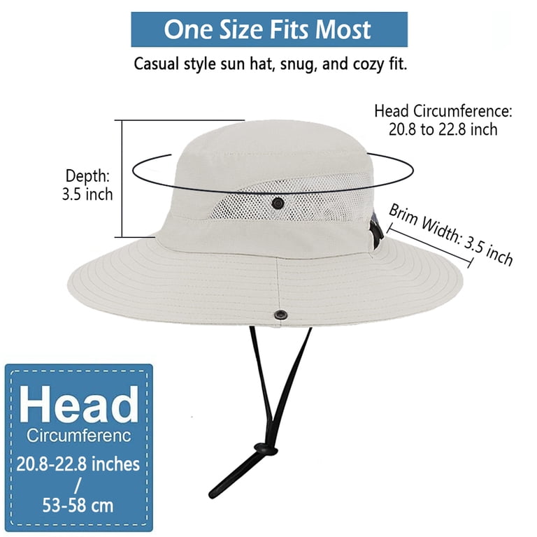Women's Wide Brim Ponytail Sun Hat with UPF 50 photo 2