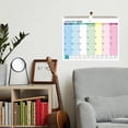 thumbnail image 6 of 2025.1-2026.6 18-Month Desk Calendar - Europe & America Style,Wall or Desktop Monthly Planner with To-Do Lists,High-Grade Paper,Holiday Reminder,Schedule Record for Home,Office School Multicolor, 6 of 6