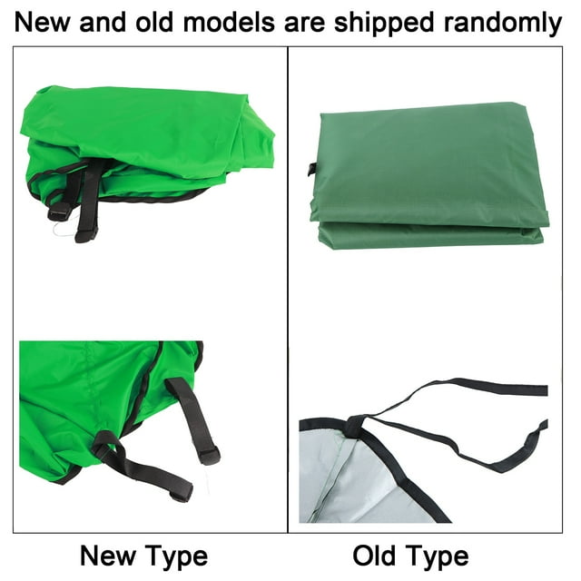 Couverture de Coussin de Balançoire de Cour, Housse de Remplacement de Banc de Chaise en Polyester Imperméable pour Balançoire 3 Places Housses de Protection Anti-Poussière
