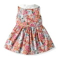 thumbnail image 2 of Fesfesfes Toddler Baby Girls Sleeveless Floral Printed Princess Dress Clothes Under 10$, 2 of 7