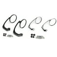 thumbnail image 6 of Motor Genic Pair M8 M10 Retro L-Bar Round Mirrors For Cafe Racer Bobber Custom Motorcycle, 6 of 24