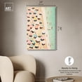 thumbnail image 5 of Beach Coastline Fun Canvas Modern Beach Wall Art by Art Remedy, Gallery Wrapped, 24" x 36", 5 of 7