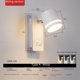 thumbnail image 1 of Lámpara de pared para dormitorio de hotel, moderna, sencilla, creativa, giratoria, luz de lectura LED con interruptor, 1 of 5
