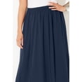 thumbnail image 4 of Catherines Women's Plus Size Petite Flowy Chiffon Skirt, 4 of 4