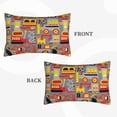 thumbnail image 4 of Bixox Cars Printed Pillow Protector,Super Soft Ideal for Home,Guests,Rentals - 20"x30", 4 of 8