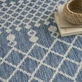 thumbnail image 4 of Nourison Positano Indoor/Outdoor Navy Blue 7' x 10' Area Rug (7x10), 4 of 9