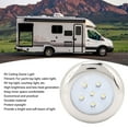 thumbnail image 4 of Led RV Ceiling Dome Light, Waterproof Wide Fitment 12V 6 LED High Brightness Yacht Interior Lights Energy Saving  For RV, 4 of 8
