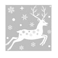 thumbnail image 2 of Merry Christmas Windows Sticker, Santa Snowman Deer Sticker Decor, Gingerbread House Window Clings for Christmas Decor, Xmas Snowflake Wall Decoration, Xmas Gift Stickers for Kids Room Doors Wall, 2 of 6