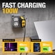 thumbnail image 4 of DEWALT 100W USB C Charger Block(GAN), Cargador de Pared Compacto rápido de 2 Puertos para MacBook Pr, 4 of 9