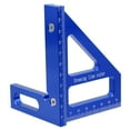 thumbnail image 4 of Metric Ruler Carpentry Ruler Triangle Ruler 11.3X8CM Blue, 4 of 8