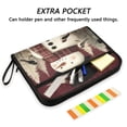 thumbnail image 2 of Accordion File Organizer with Zip Closure 13 Pockets Expanding File Folder Letter A4 Paper Document Organizer for Home Office Snowman and Birds, 2 of 7