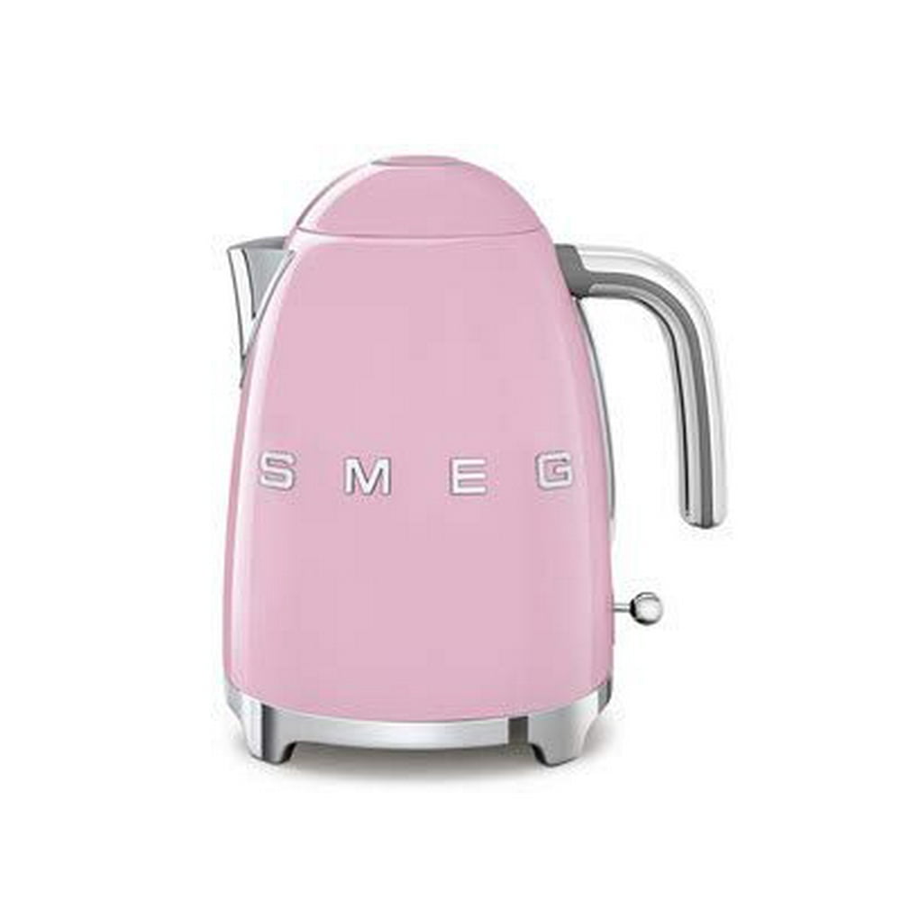 Smeg KLF03PKUS 50's Retro Style Aesthetic Electric Kettle with Embossed