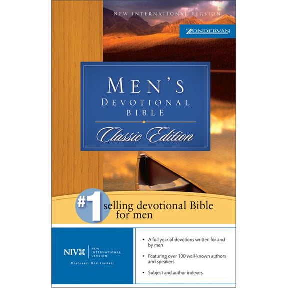 Men's Devotional Bible-NIV (Hardcover) by Zondervan Publishing (Creator)