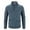 Blue, variant on Mens Sweater, Autumn Winter Slim Collar Solid Color Thickening Half Zipper Knit Bottoming Shirt Pullover Sweater Jacket, Cold Weather Warmth, Office Wear, Men's Clothing