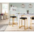 thumbnail image 4 of Tabouret de comptoir contemporain Fuji DLX, de LumiSource, 4 of 8