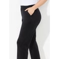 thumbnail image 2 of Catherines Women's Plus Size Cozy Velour Pant, 2 of 6