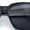 Shiny Black - Black, variant on Womens Polarized Inset Lens Oversized Horn Rim Compact Fit Over Sunglasses Tortoise - Brown